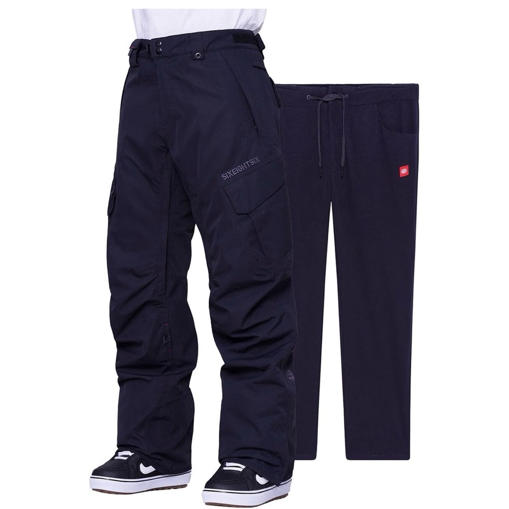 NWOT - 686 Men's Black Ski & Snowboard Pants